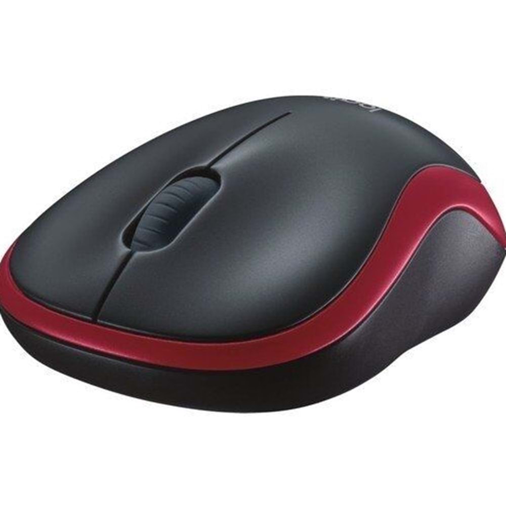 LOGITECH M185 KABLOSUZ MOUSE KIRMIZI