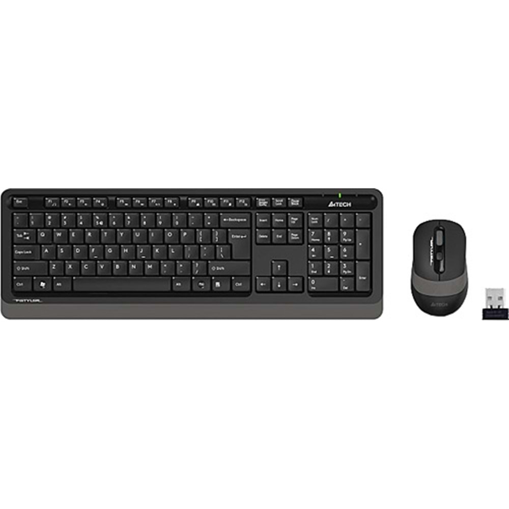 A4 TECH KABLOSUZ SET FG1010 SIYAH