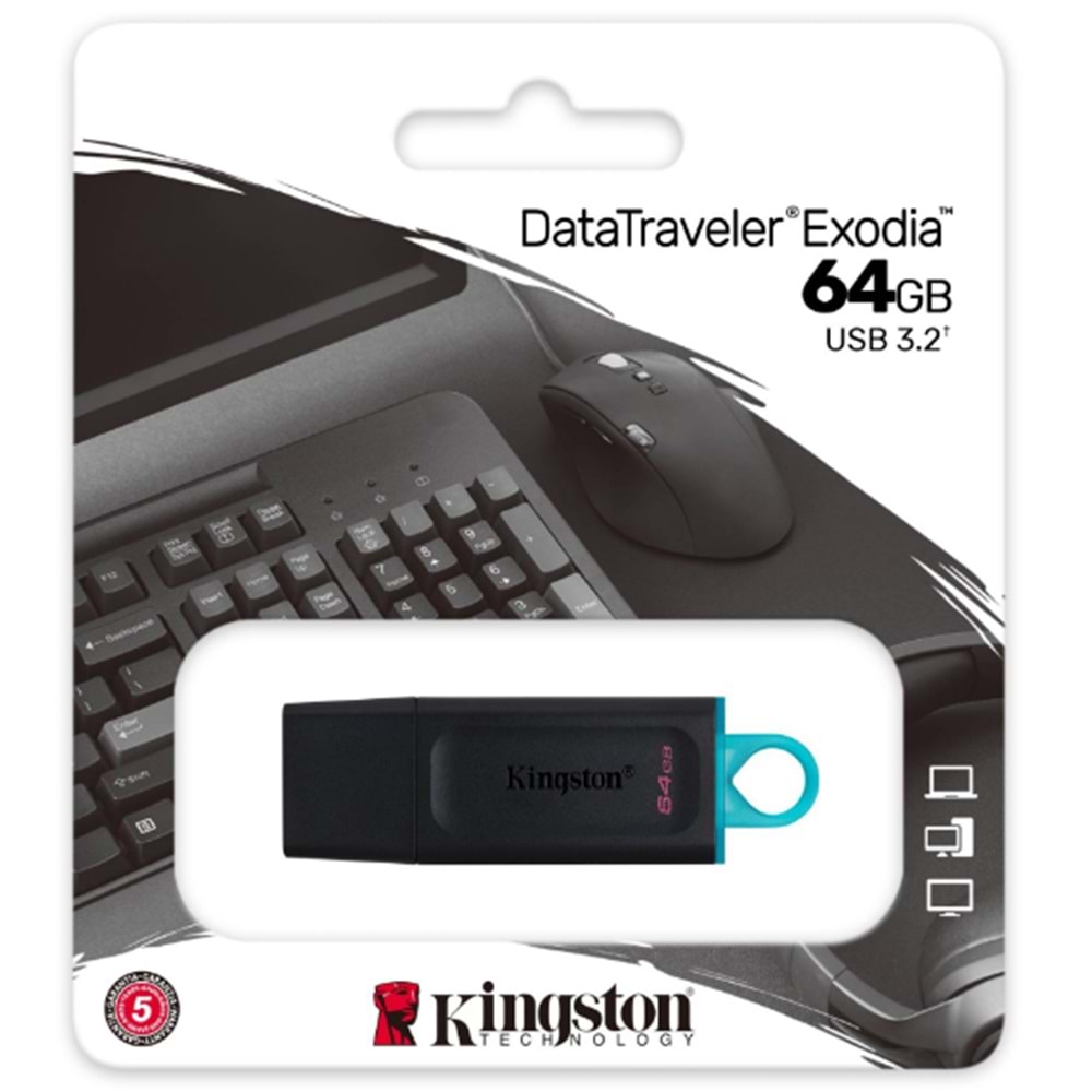 KINGSTON 64 GB USB BELLEK 3.2