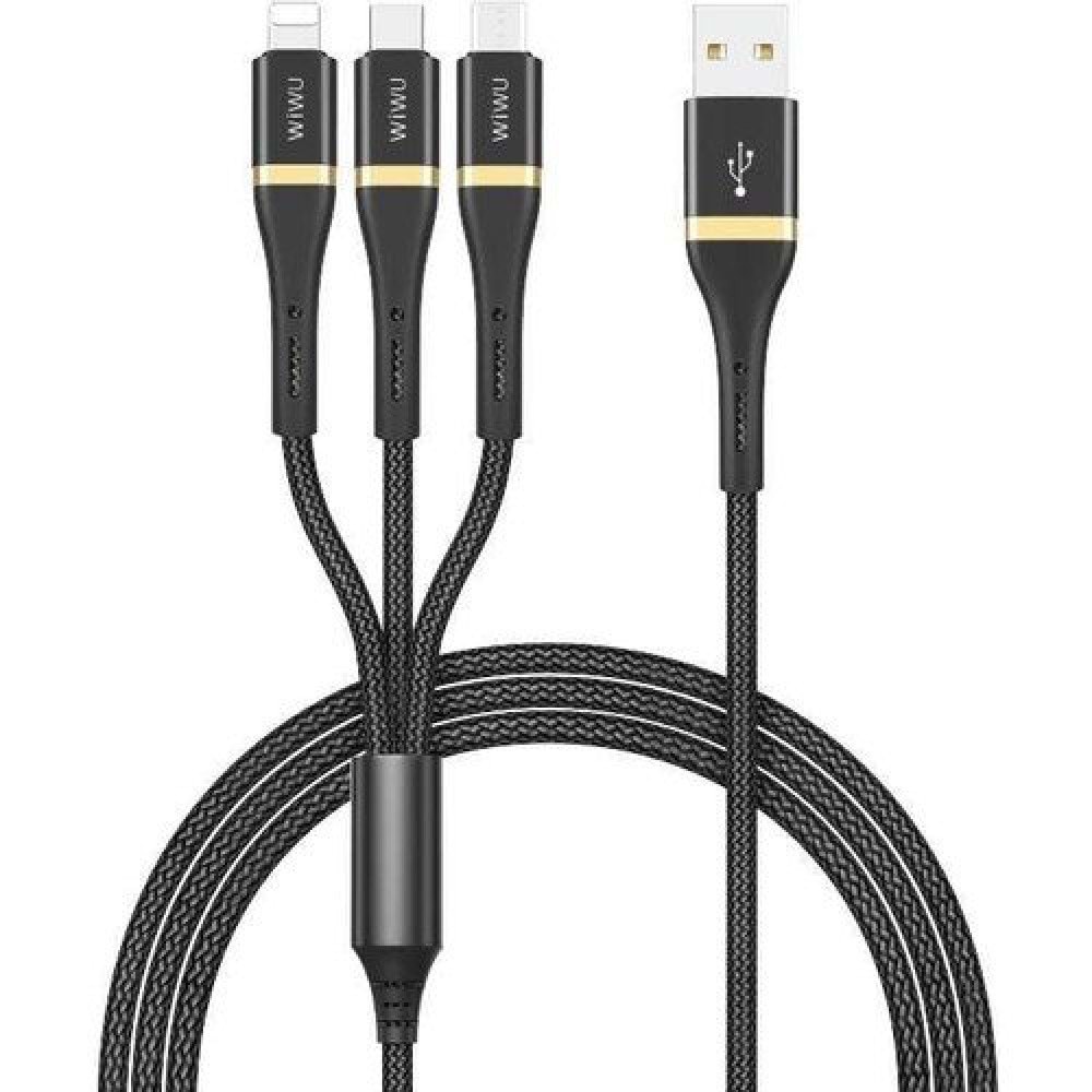 WIWU ELITE DATA CABLE 3 IN 1