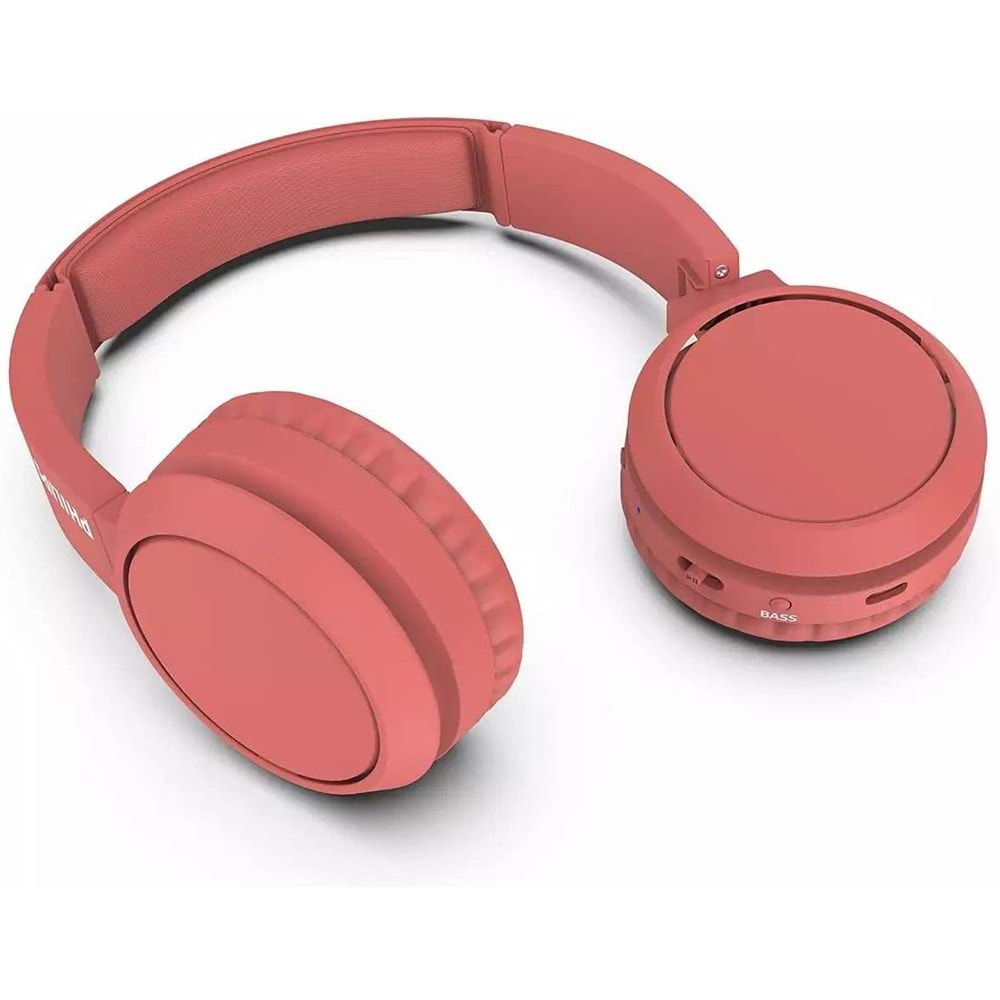 PHILIPS TAH4205 BLUETOOTH HEADPHONES RED