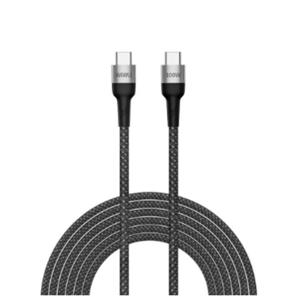 WIWU CYCLONE USB-C TO USB-C CABLE 1.5 MT