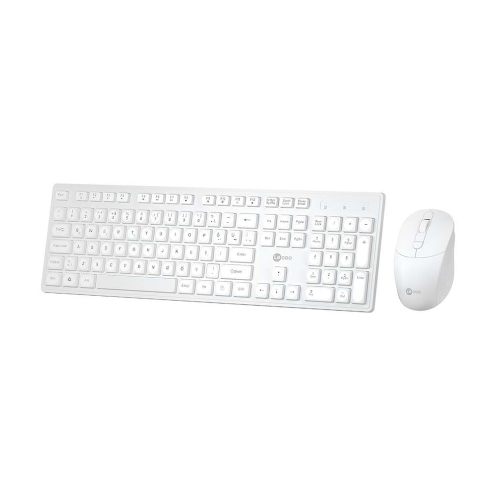 LECOO KABLOSUZ TÜRKÇE Q KLAVYE MOUSE SET