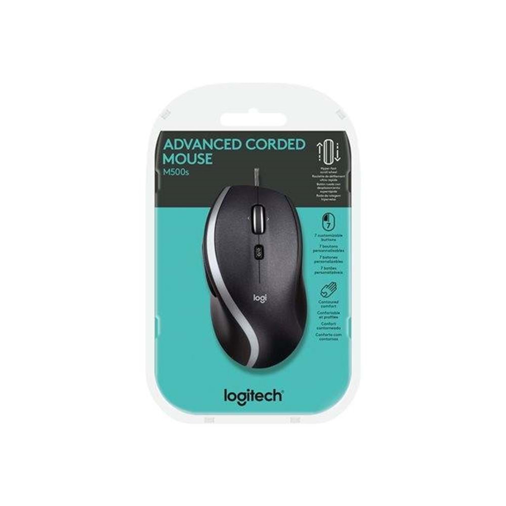 LOGITECH M500S LASER USB KABLOLU MOUSE