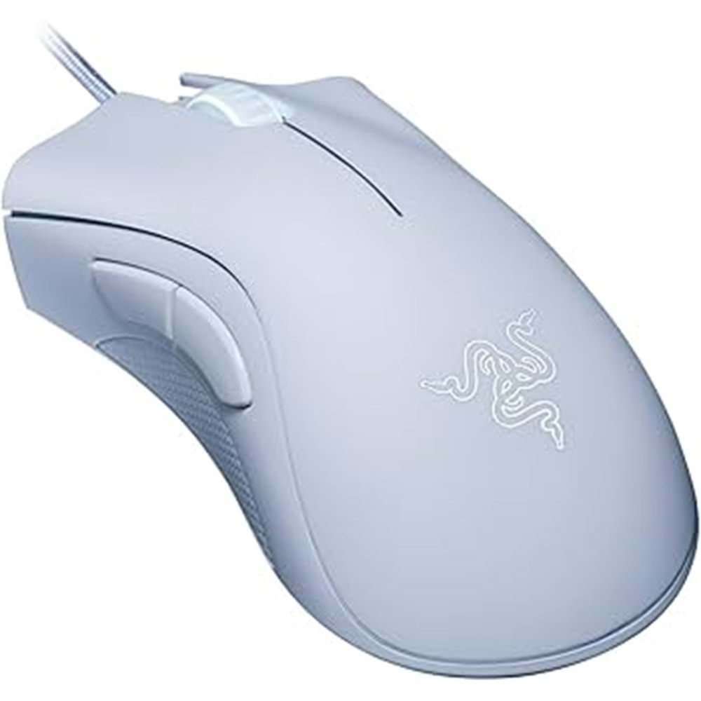 RAZER DEATHADDER ESSENTIAL WIRED GAMING MOUSE WHITE