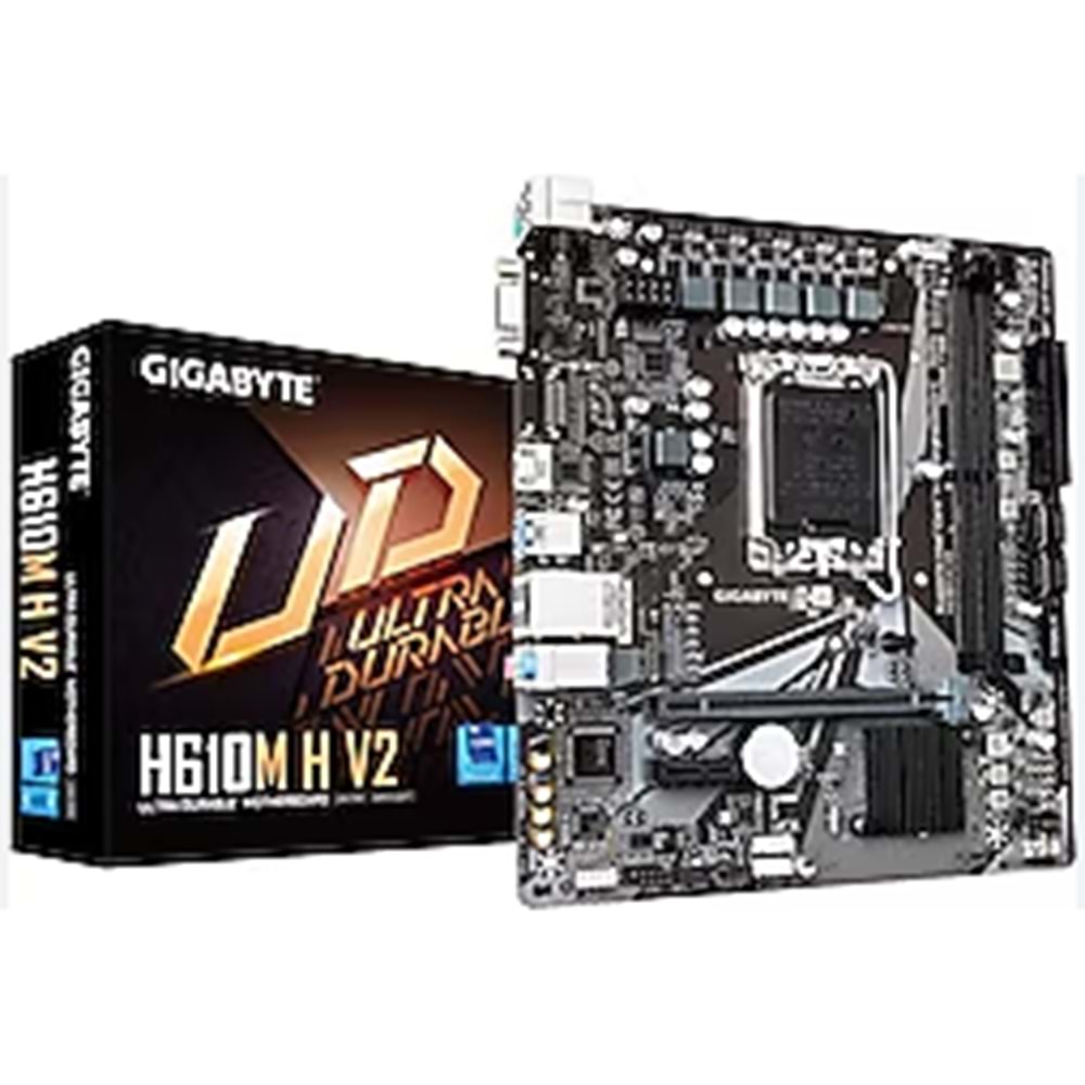 GIGABYTE H610M H V2 LGA1700 DDR5 5600MHZ MATX 3.2