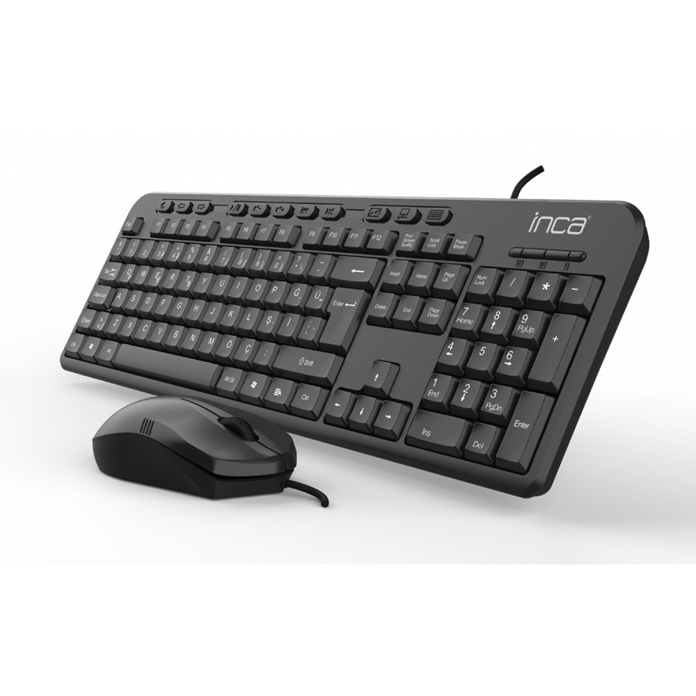 INCA IMK-375T WIRED KEYBOARD AND MOUSE SET