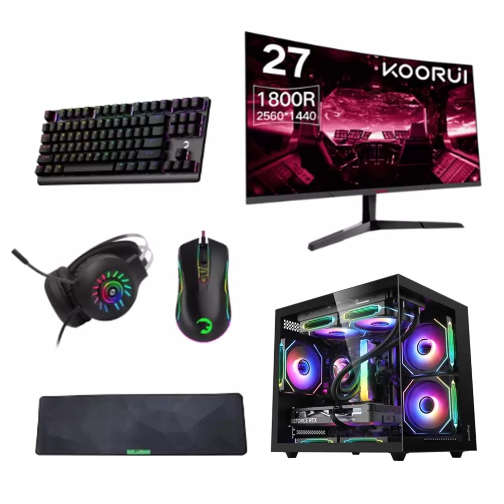 LANSMAN GAMING BUNDLE i7-12700F 32 GB DDR5 RAM 12GB RTX4070 1TB SSD 750W