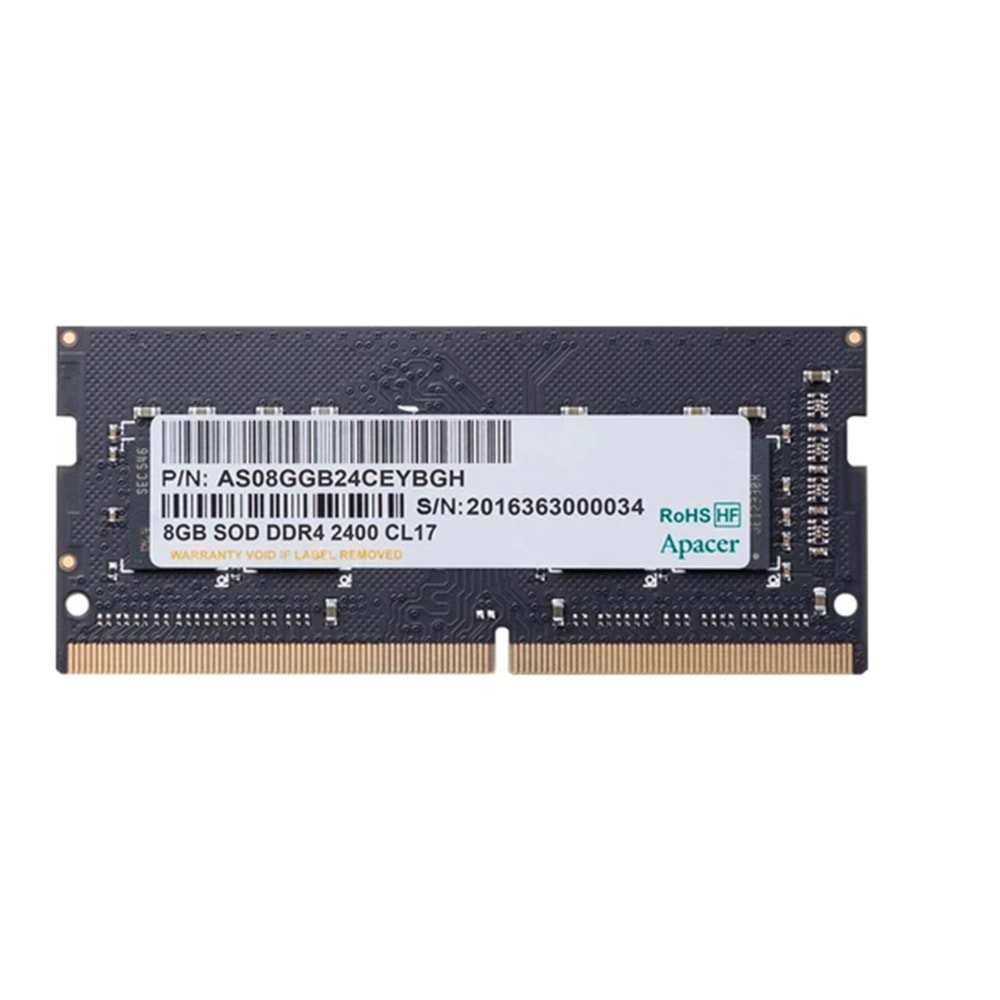 APACER 8GB 3200Mhz CL22 DDR4 LAPTOP RAM