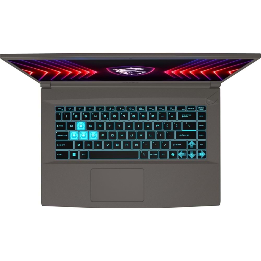 MSI THIN 15 B12VE-1626XTR INTEL CORE i5-12450H 16 GB RAM 512GB SSD 15.6 INCH FHD 144Hz NVIDIA 6GB RTX4050 DOS