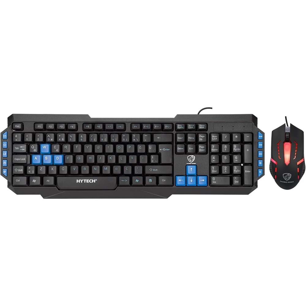 HYTECH HYK-46 GAMY COMBO BLACK MOUSE KEYBOARD SET