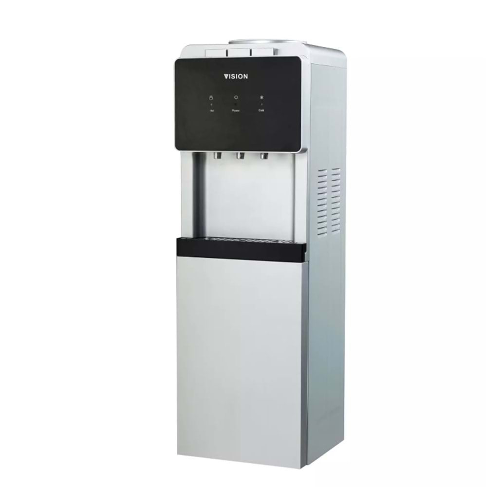 VISION USTTEN DAMACANALI SIYAH SILVER SU SEBILI GF-70L-SB