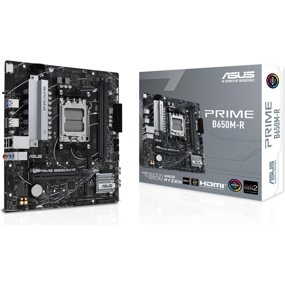 ASUS PRIME B650M-R AMD DDR5 7200+(OC) HDMI M.2 AM5