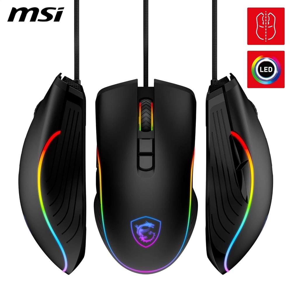 MSI FORGE GM300 GAMING MOUSE
