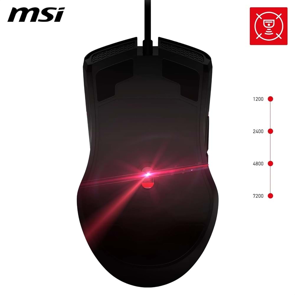MSI FORGE GM300 GAMING MOUSE