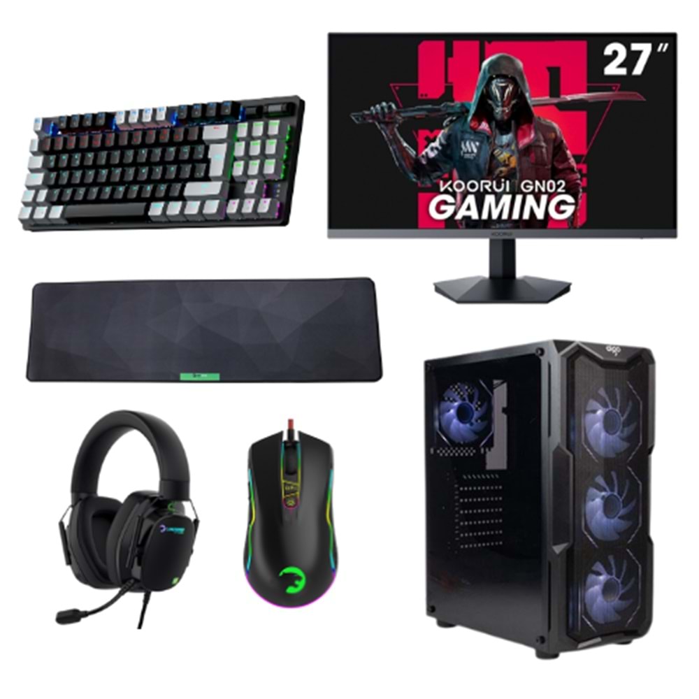 LANSMAN GAMING BUNDLE I7-12700KF 32 GB RAM 1 TB SSD RTX 5060Ti 650W