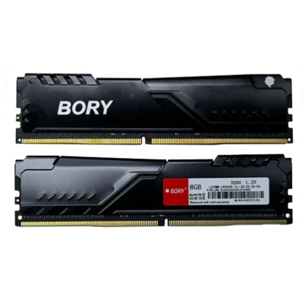 BORY 8 GB (1X8) DDR4 PC-3200 PC RAM