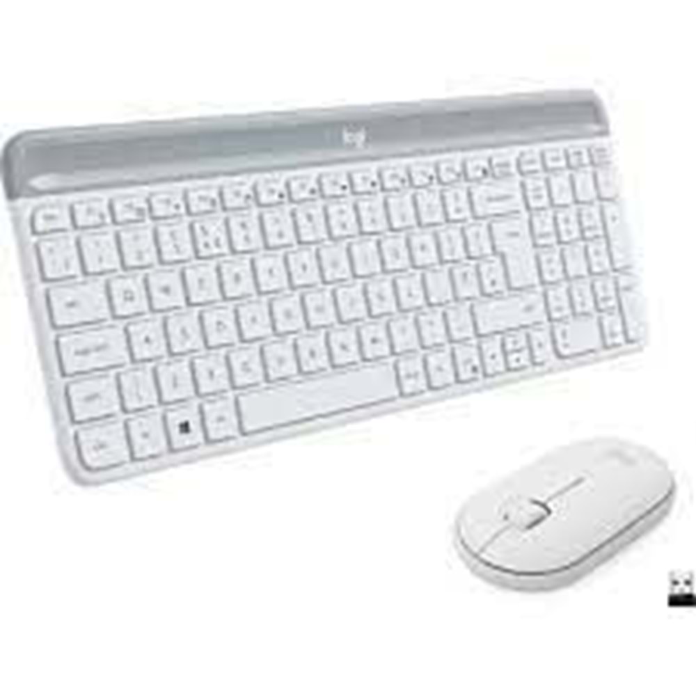 LOGITECH MK470 KLAVYE MOUSE KABLOSUZ BEYAZ 920-009436