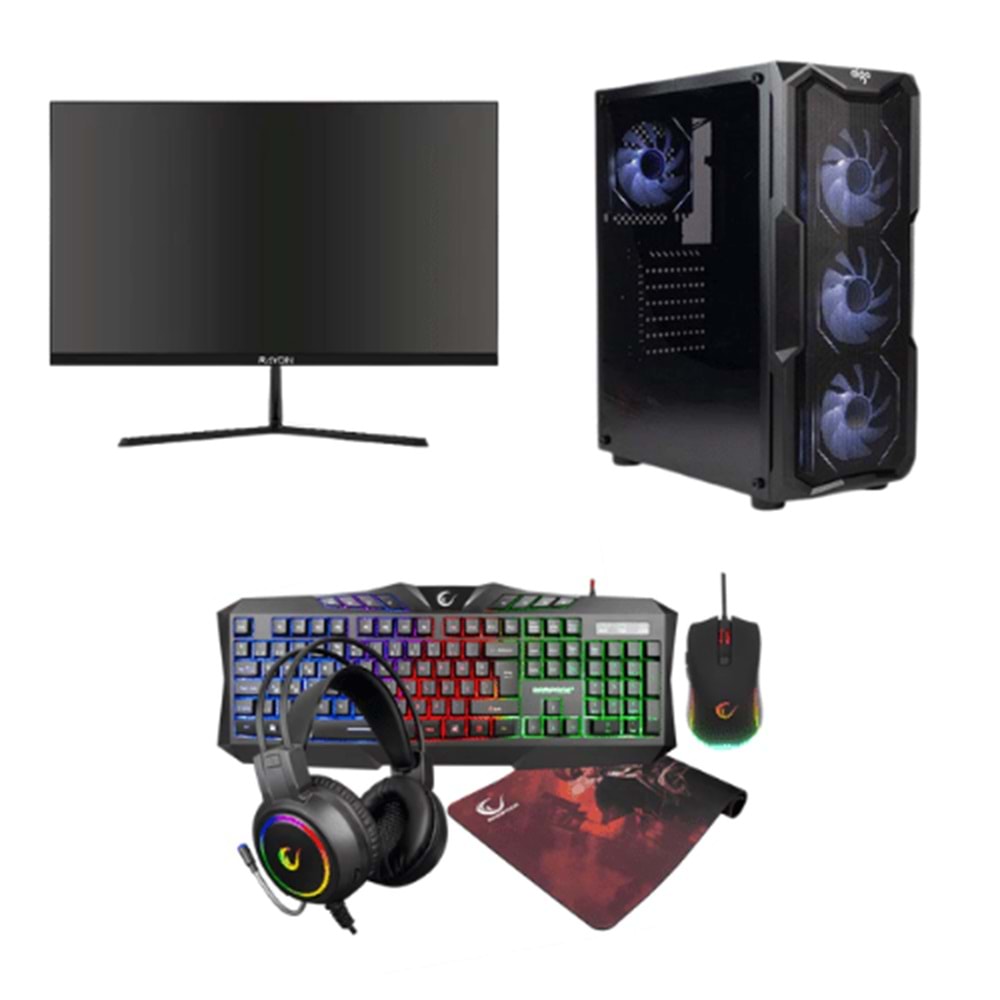 LANSMAN GAMING PC INTEL İ5-13400F/32 GB DDR5 RAM/512 GB NVME SSD/8 GB RTX 5050/650W 80+ BRONZE/24