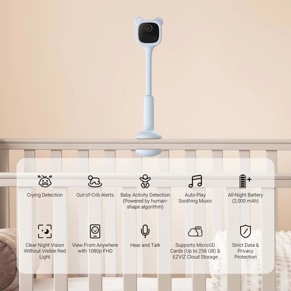 EZVIZ BM1 AKILLI BEBEK KAMERASI