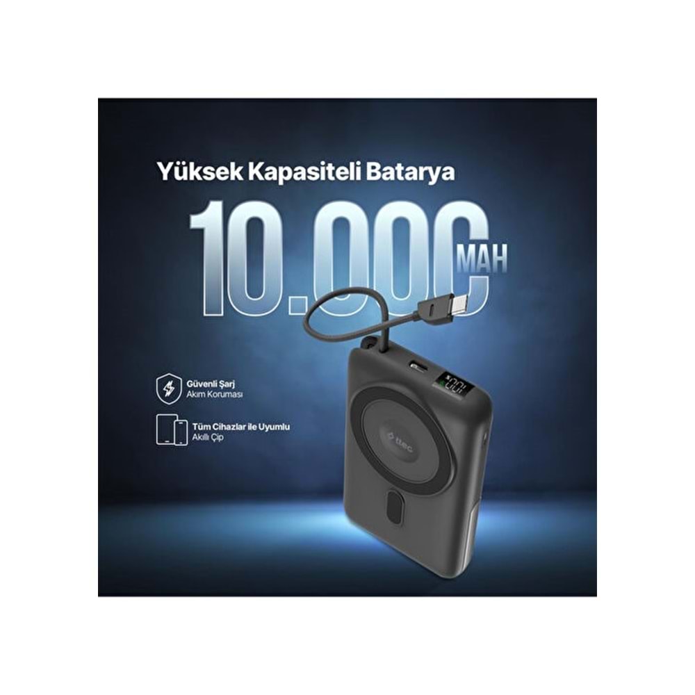 TTEC RE CHARGER LCD 10.000 MAH 20W POWERBANK