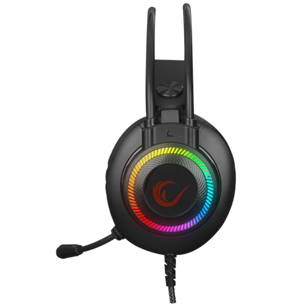 RAMPAGE X-JAMMER RM-K27 RGB USB 3.5M PS4-XBOX-MOBILE GAMING KULAKLIK