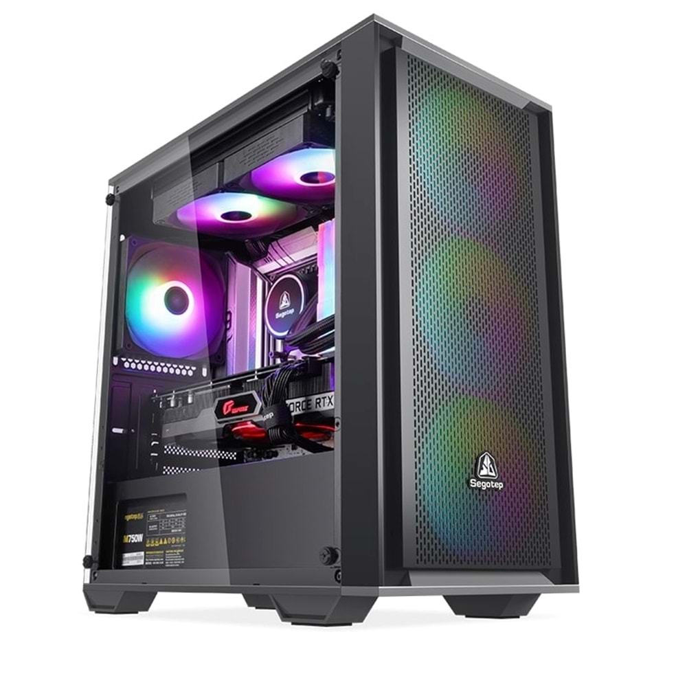 LANSMAN GAMING PC i5-12400F 16GB DDR4 512GB SSD 8GB RTX5060 FDOS 650W