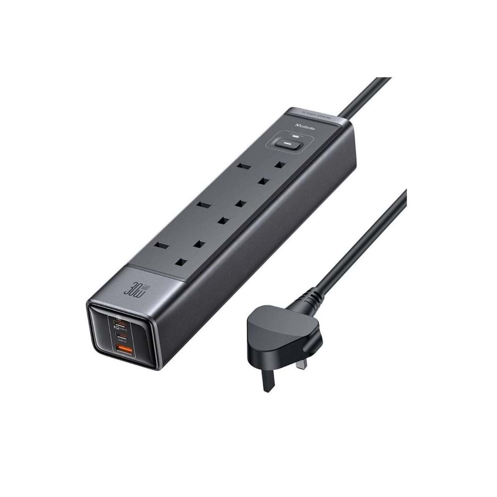 MCDODO 6in1 30W FAST CHARGING POWER STRIP