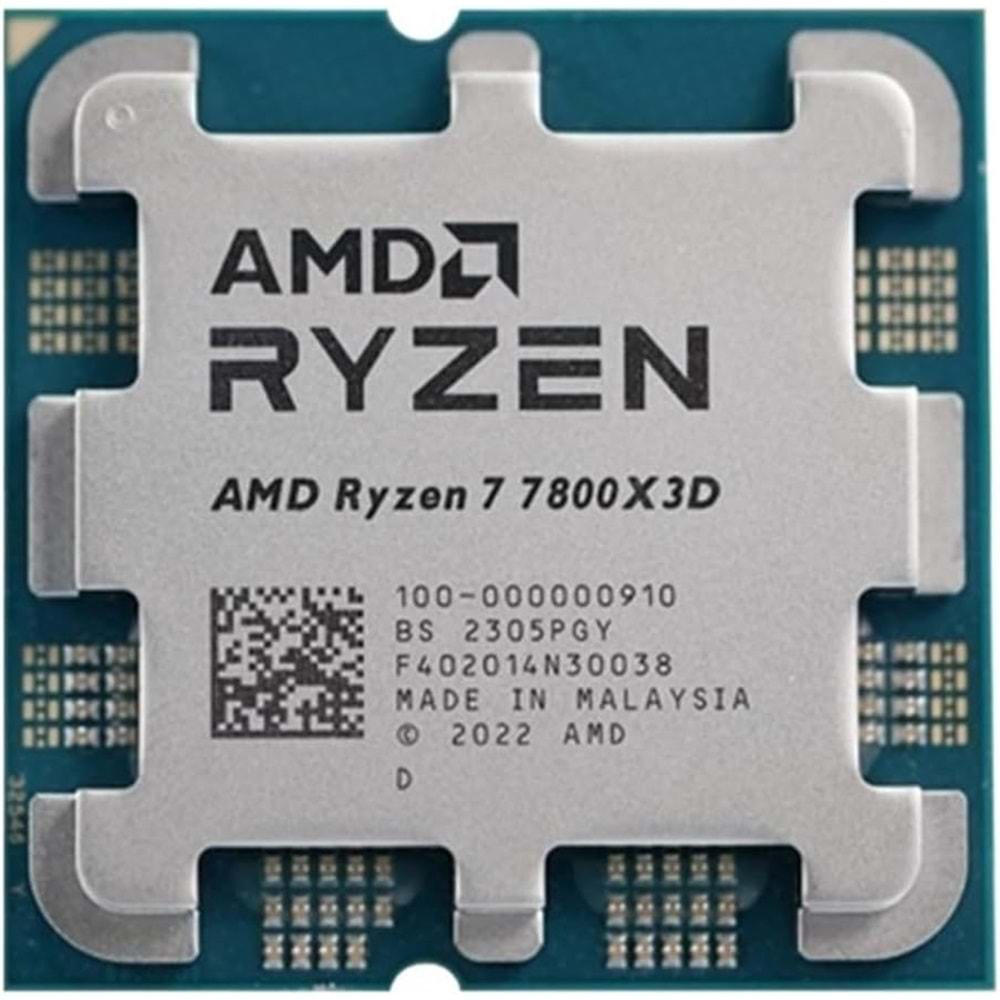 AMD RYZEN7-7800X3D 4.2GHz 96MB 120W AM5 TRAY