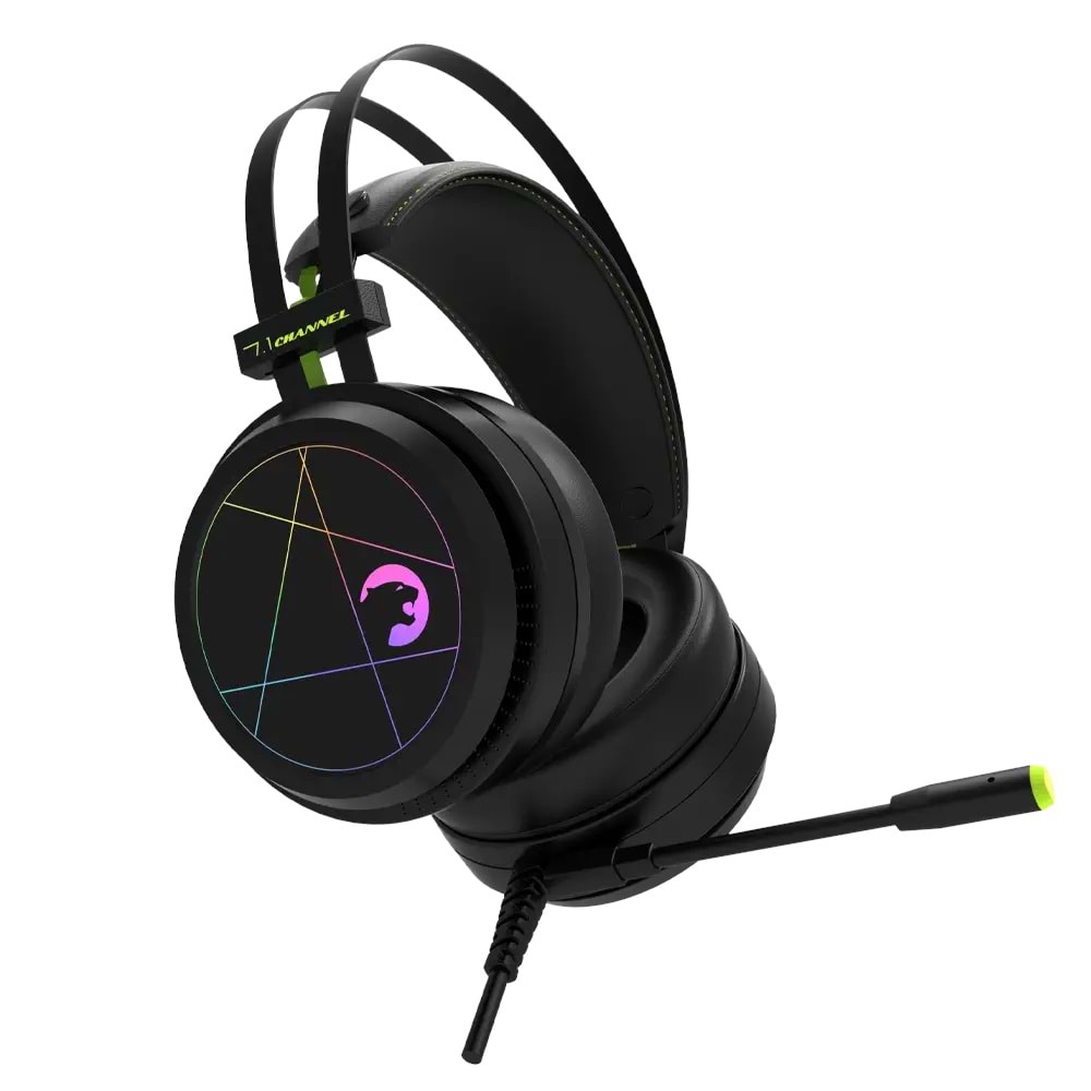 GAMEPOWER MEDUSA SIYAH 7.1 RAINBOW GAMING KULAKLIK