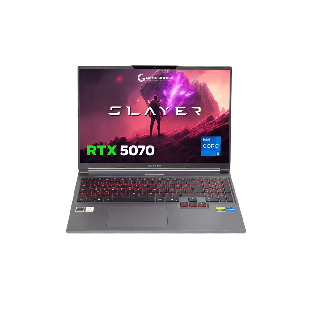 GAME GARAJ SLAYER X7T-5070 C2 I7-14650HX RTX 5070 32GB RAM 1T SSD 180Hz QHD 16