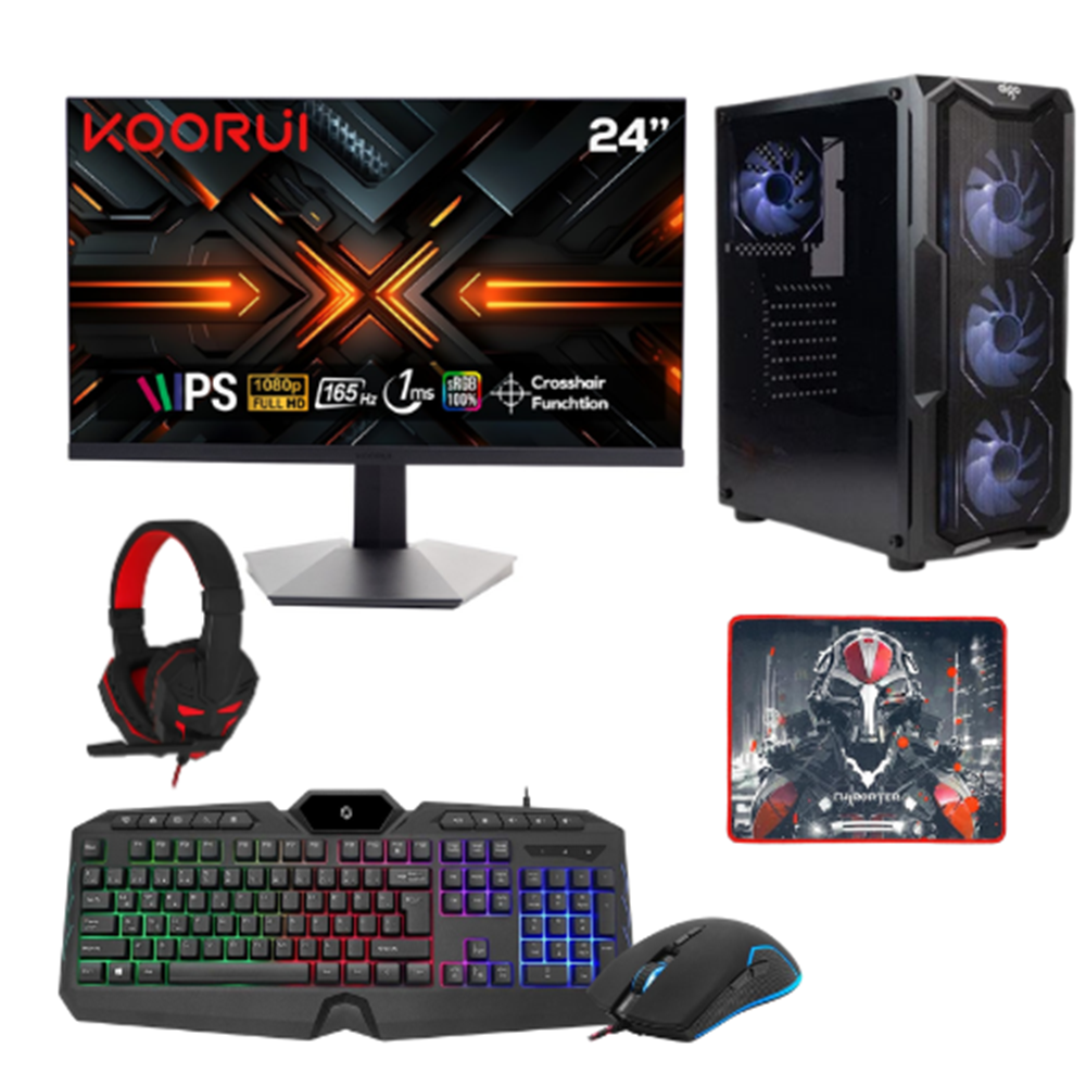 LANSMAN GAMING BUNDLE AMD RYZEN 5 5500/RTX 5050 8 GB/16 GB RAM/512 GB SSD/GAMING EKİPMAN