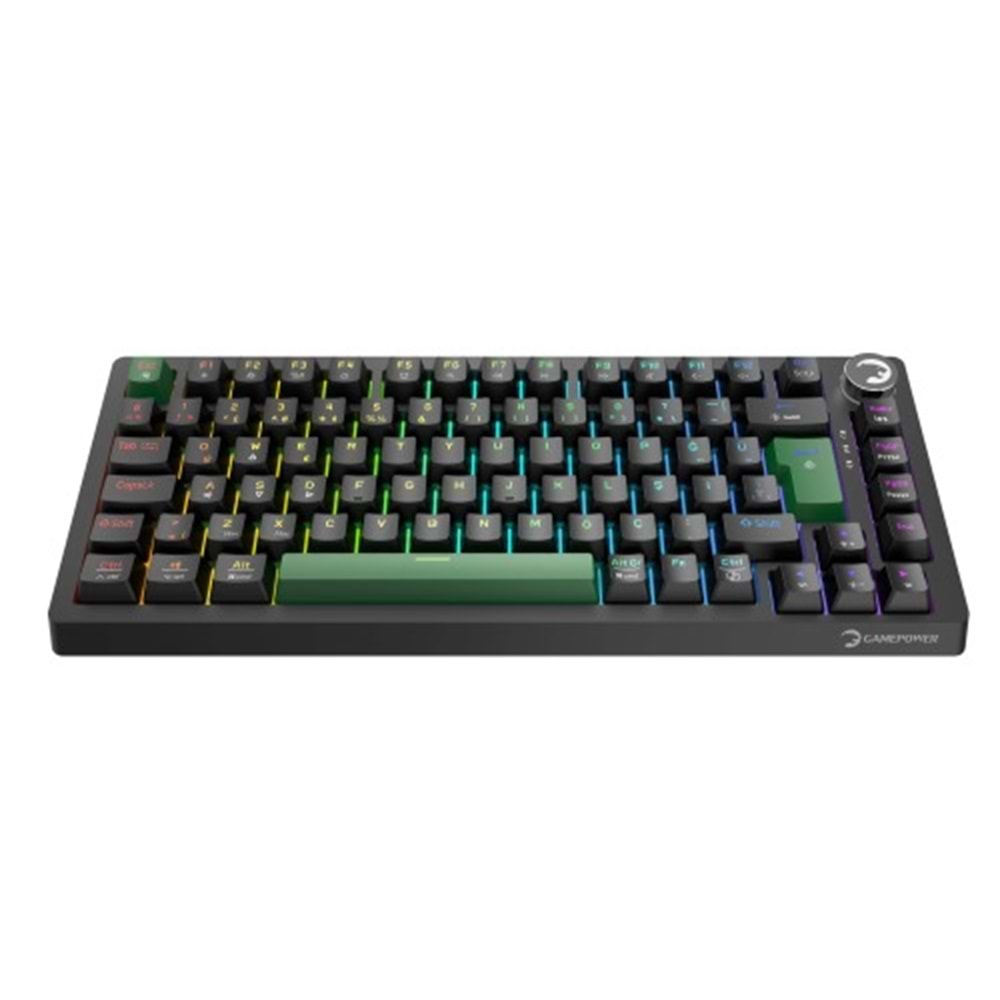 GAMEPOWER TIRUS HE80 8K KABLOLU RGB MANYETİK GAMING KLAVYE