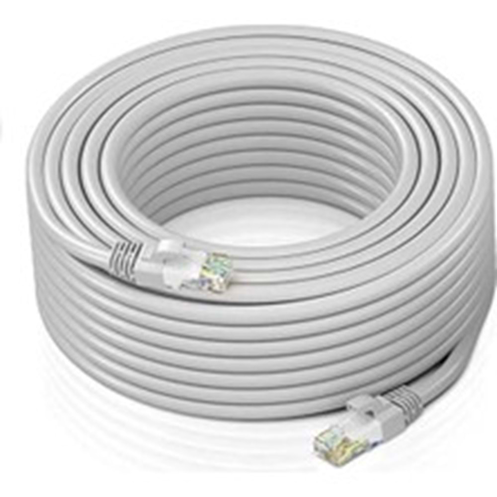 FLAXES FNK-601G 1MT CAT6 PATCH NETWORK KABLOSU GRI