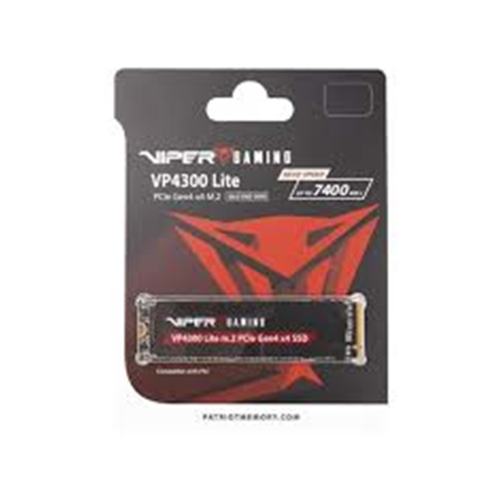 Patriot Viper VP4300 Lite Gaming SSD 500GB 7000/4000MB/s Gen4x4 NVMe M.2