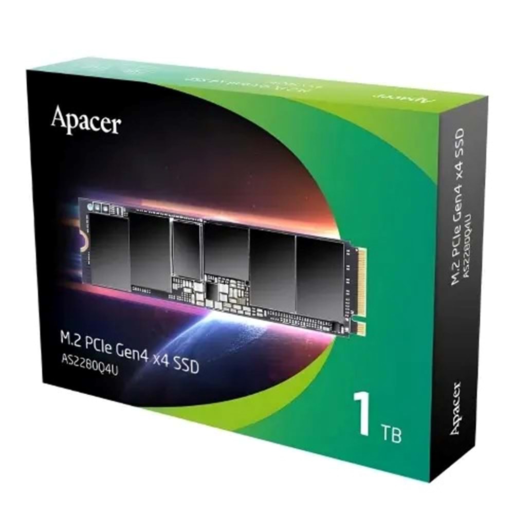 APACER AP1TBSD2280Q4U 1TB 7300/6000 MBs NVMe PCIe M.2 Gen4 X4 SSD