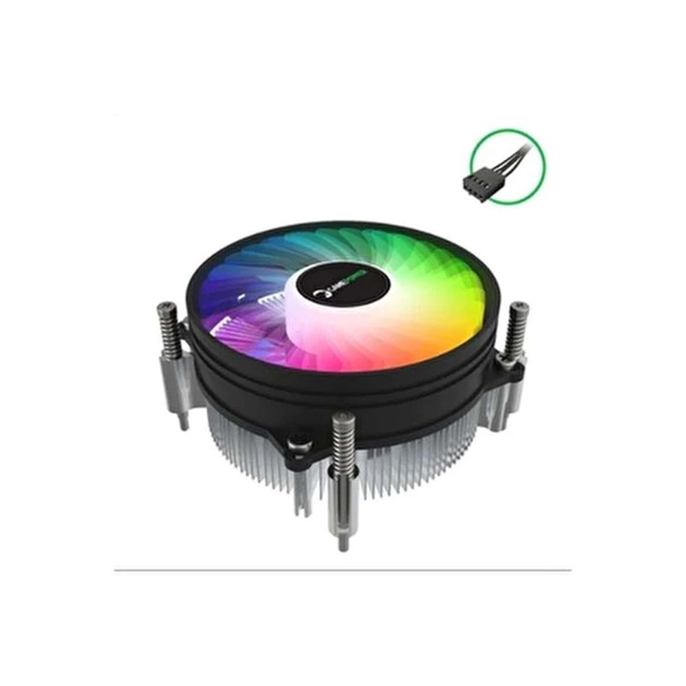 GamePower Glace TC6 ARGB 120mm LGA1851/LGA1700/AM5 İşlemci Soğutucu