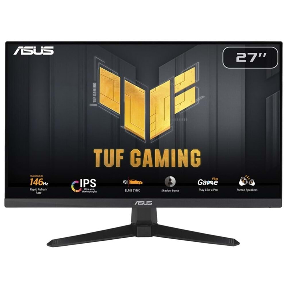 ASUS 23.8 TUF GAMING VG249QE5A IPS SİYAH 146Hz GAMING MONITOR