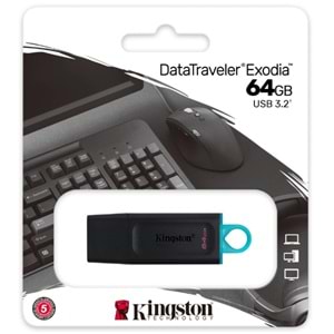KINGSTON 64 GB USB BELLEK 3.2