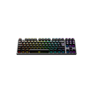 GamePower Eva 7 60M Mekanik Kablolu, 2.4Ghz, Bluetooth 3 Mod Blue Switch Türkçe Q 88 Tuş USB RGB Gaming Klavye