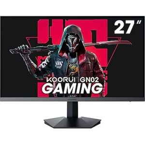 KOORUI 27 INCH GN02 GAMING 240Hz MONITOR SIYAH 1ms