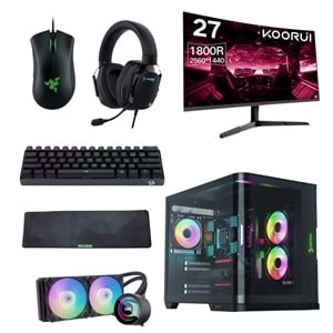LANSMAN GAMING BUNDLE AMD RYZEN7-9700X 32 GB DDR5 RAM 16GB RTX5070Ti 1TB SSD 850W