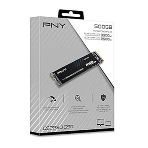 PNY CS2230 500 GB 3300/2500 NVMe PCle M.2 SSD (M280CS2230-500-RB