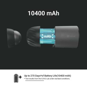 EZVIZ EB3-2K SMART HOME BATTERY CAMERA WIFI