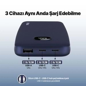 TTEC ZBB2345 RECHARGER 10.000 MAH POWERBANK