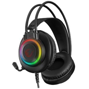 RAMPAGE X-JAMMER RM-K27 RGB USB 3.5M PS4-XBOX-MOBILE GAMING KULAKLIK