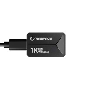 RAMPAGE ZENITH 1000 HZ WIRELESS GAMING MOUSE SIYAH