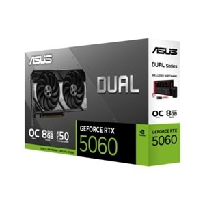 ASUS DUAL RTX 5060 8 GB 128 BIT GAMING EKRAN KARTI