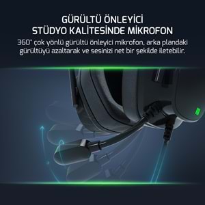 GAMEPOWER KAI TITANIUM X SİYAH MANYETIK PAD GAMING KULAKLIK