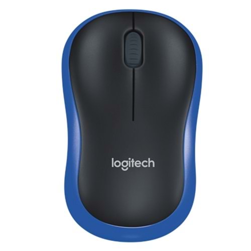 LOGITECH M185 KABLOSUZ MOUSE MAVI